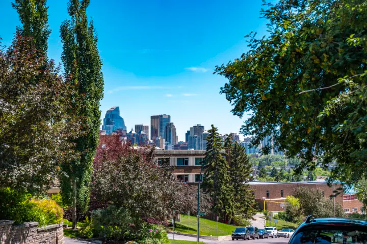 Hounsfield Heights/Briar Hill community in Calgary